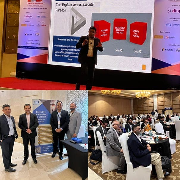 John Kallelil (Founder & CEO) addressed CHROs and L&D Heads at the 9th L&D Innovation Summit and Awards 2023, Delhi, where the XED team represented XED as the Global Knowledge Partner