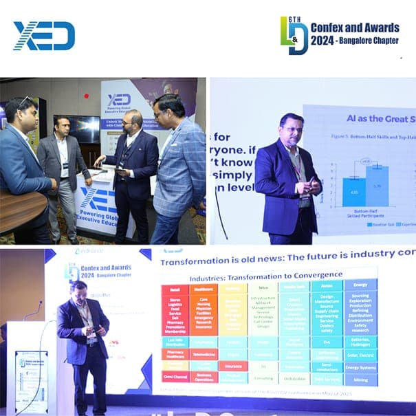 The XED team was at the 6th Edition Learning & Development Confex & Awards on 18th April at Taj, Bangalore.