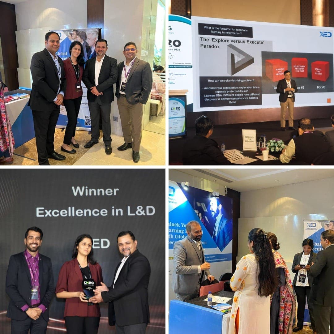 XED Team was at the CHRO Confex & Awards 2023, Mumbai where we represented XED as the Global Knowledge Partner