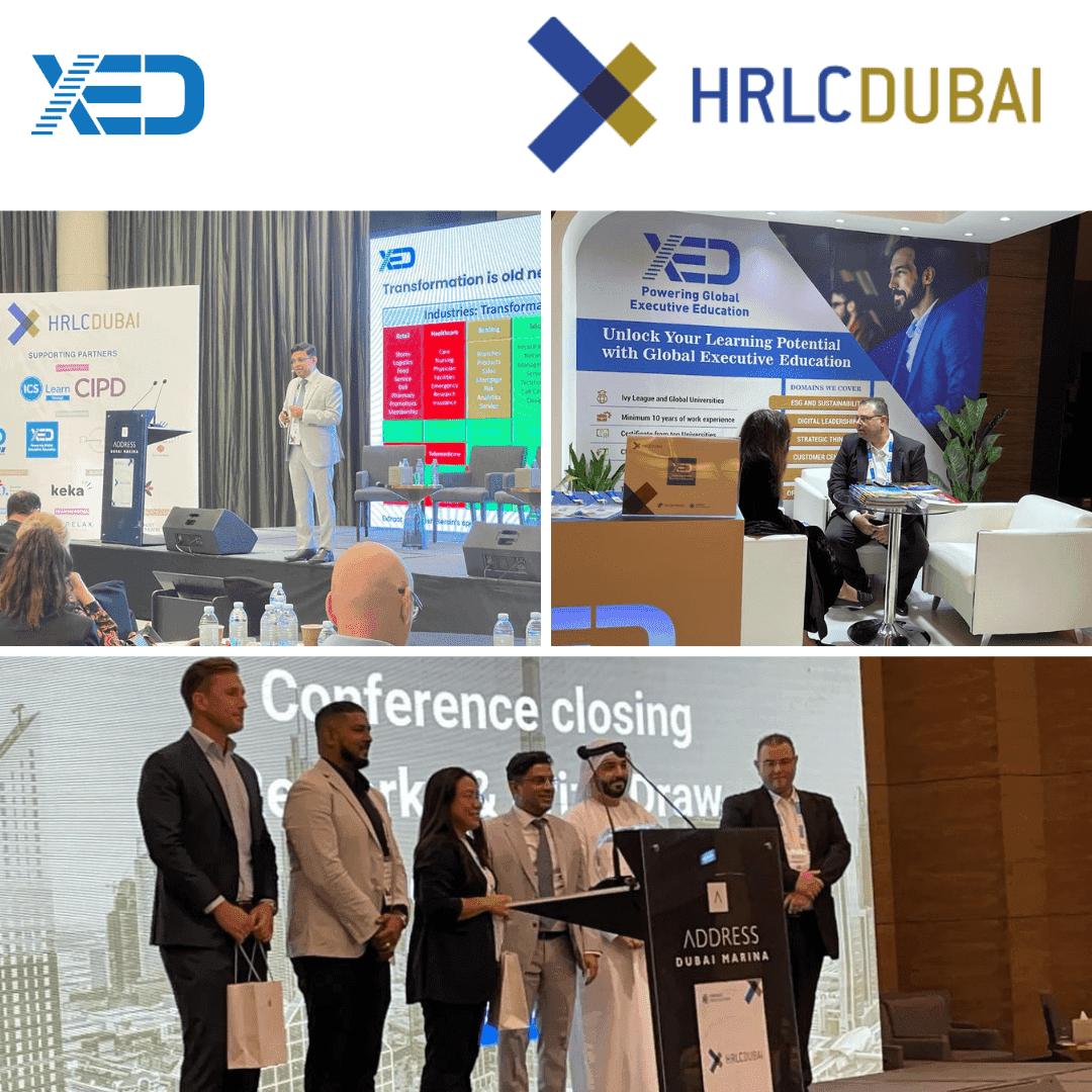 XED Team was the Platinum Partner at the HR Leaders Conference in Dubai